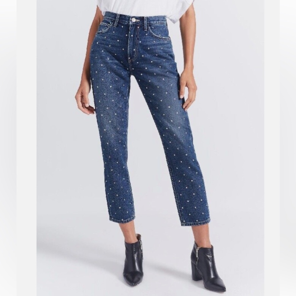 Current Elliot Studded Jeans